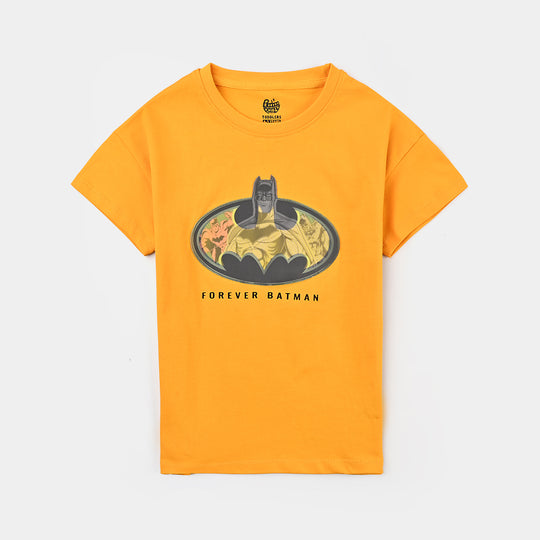 Boys Cotton Jersey T-Shirt H/S Forever-Citrus