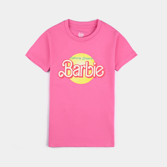 Girls Cotton Jersey T-Shirt H/S