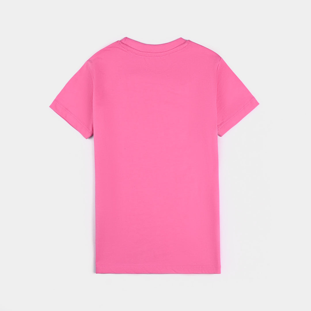 Girls Cotton Jersey T-Shirt H/S