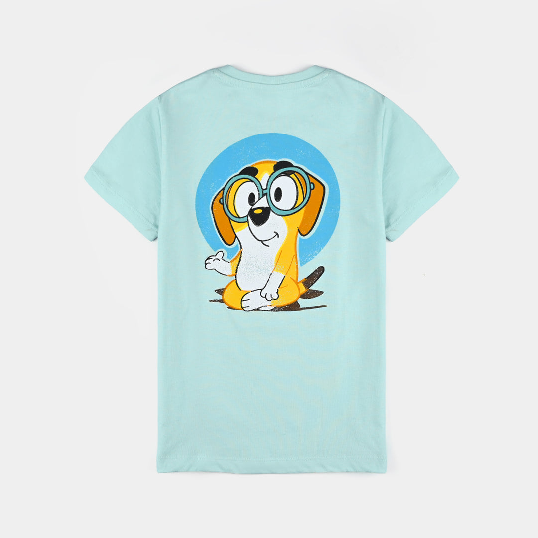 Girls Cotton Jersey T-Shirt H/S Bluey