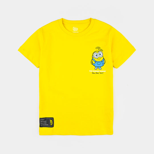 Boys Cotton Jersey T-Shirt H/S