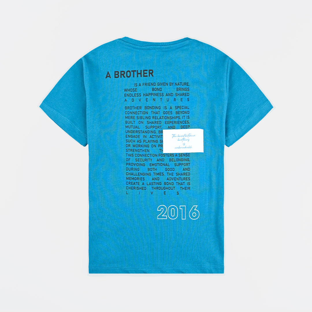 Boys Cotton Jersey T-Shirt H/S Brother