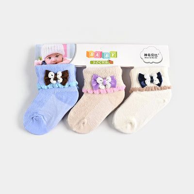 Infant Baby Socks 3M+ | 3PCs