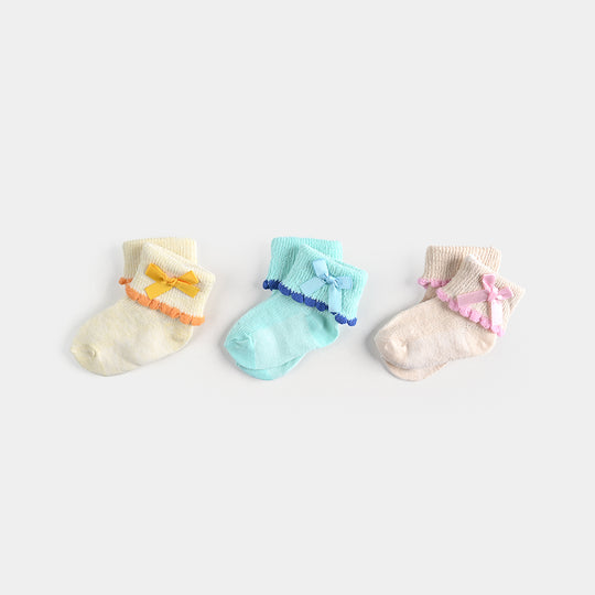 Infant Baby Socks 3M+ | 3PCs