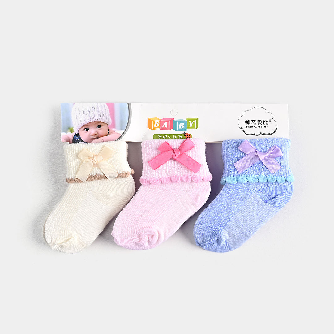 Infant Baby Socks 3M+ | 3PCs