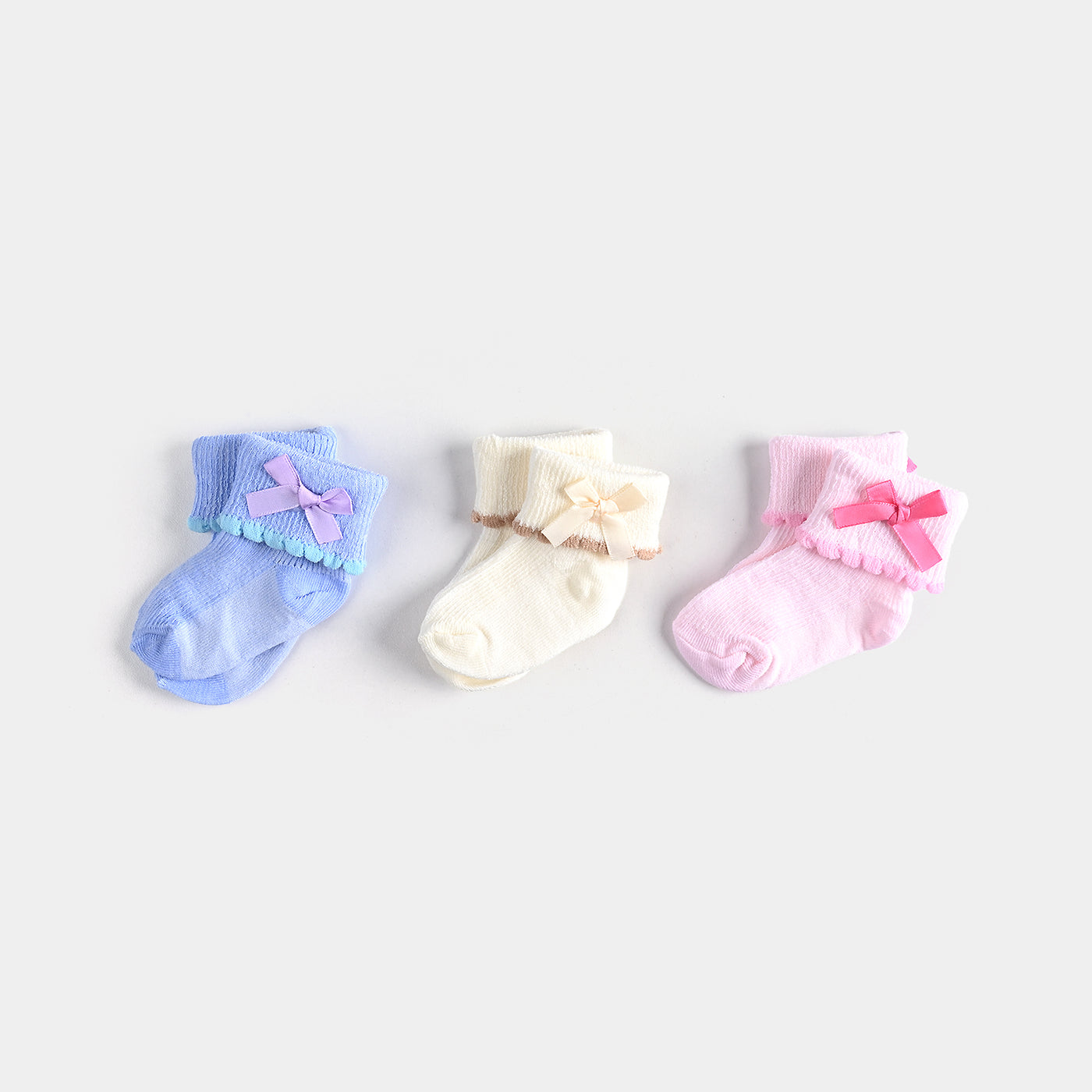 Infant Baby Socks 3M+ | 3PCs