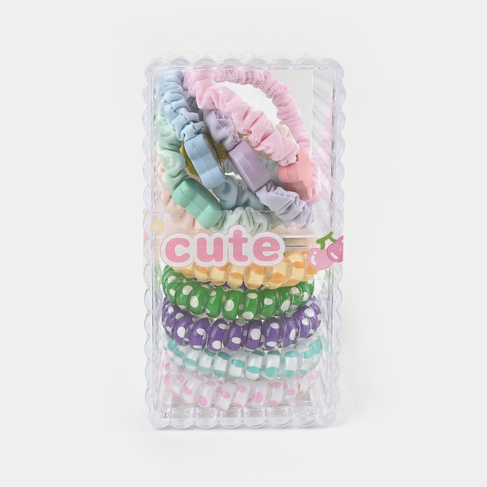 Girls Hair Bubble/Ties/Pony Box