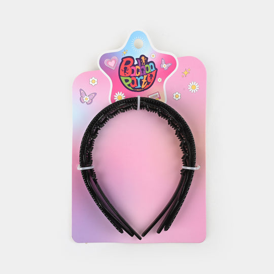 Plastic Hair Band Pack of 3