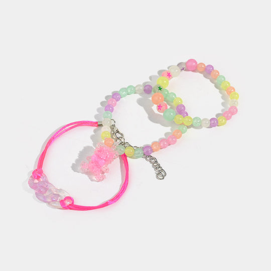 Girls Charm Beaded Bracelets