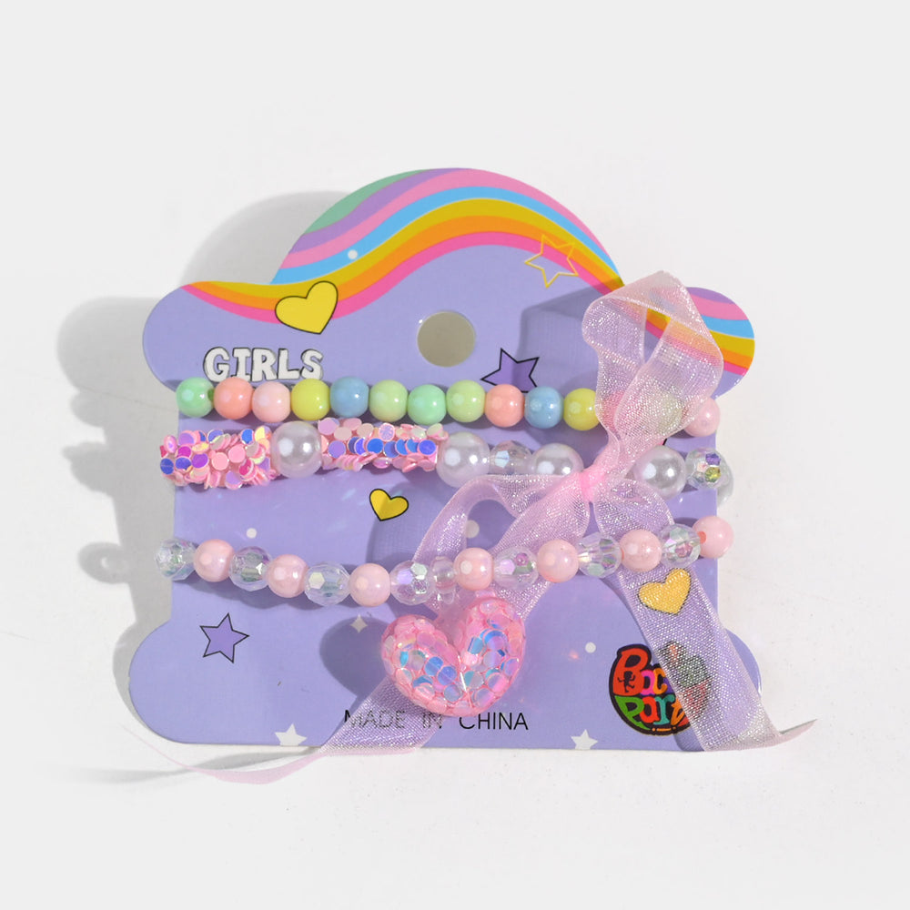 Girls Charm Beaded Bracelets