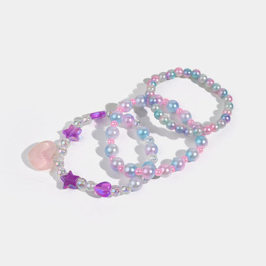 Girls Charm Beaded Bracelets