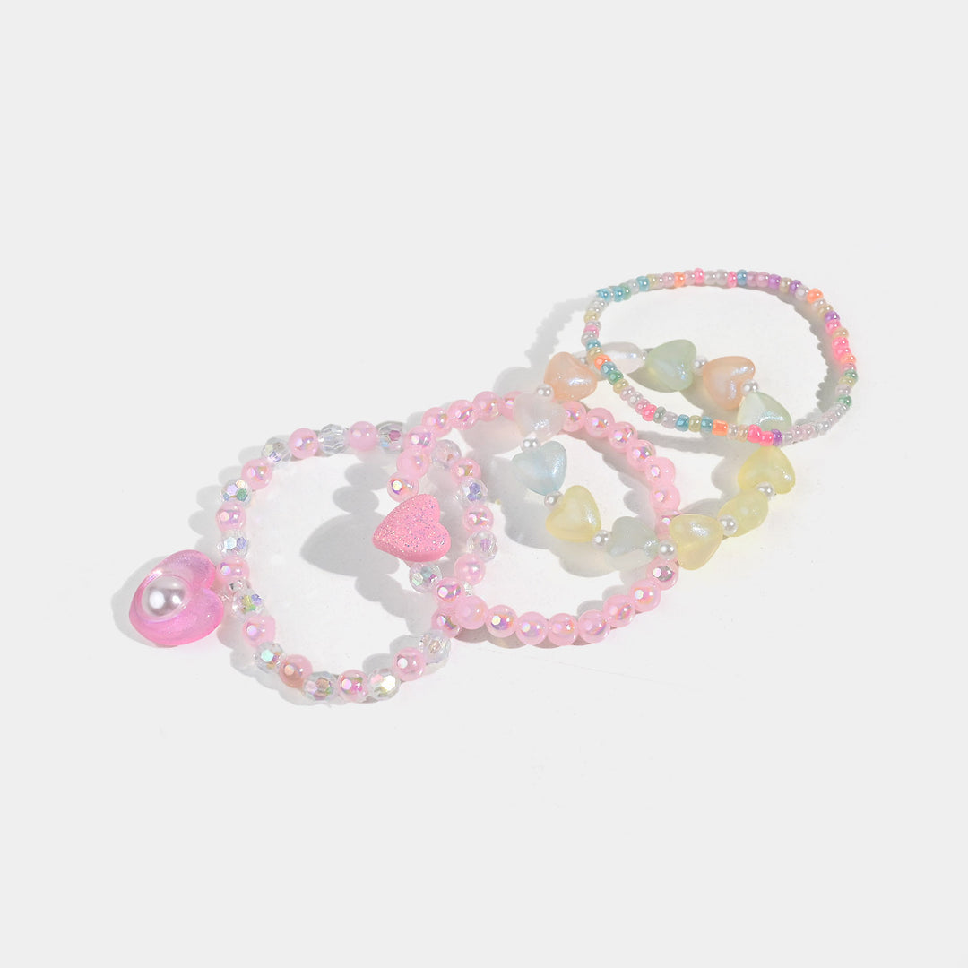 Girls Charm Beaded Bracelets