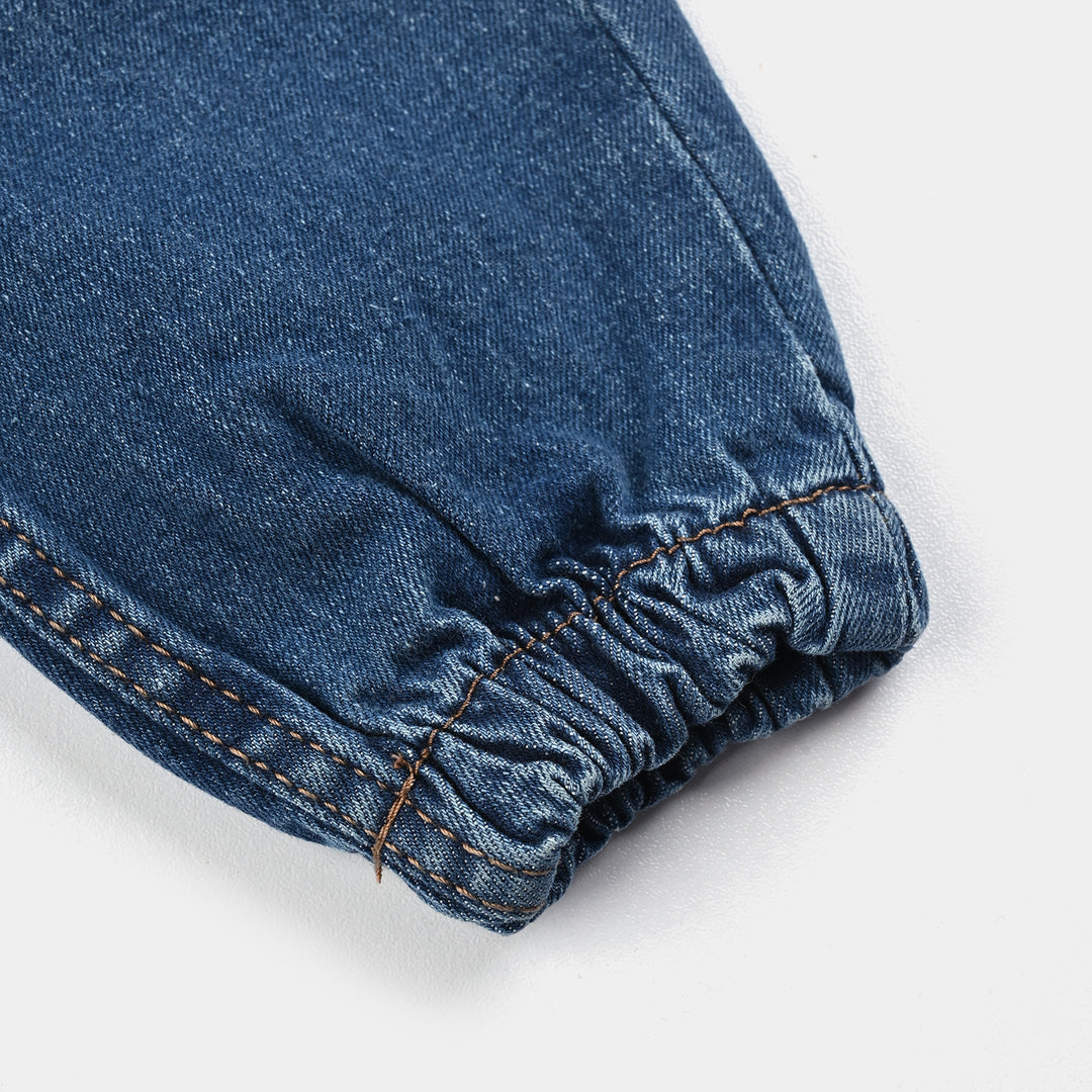 Boys Denim Pant Jogger-MD.Blue