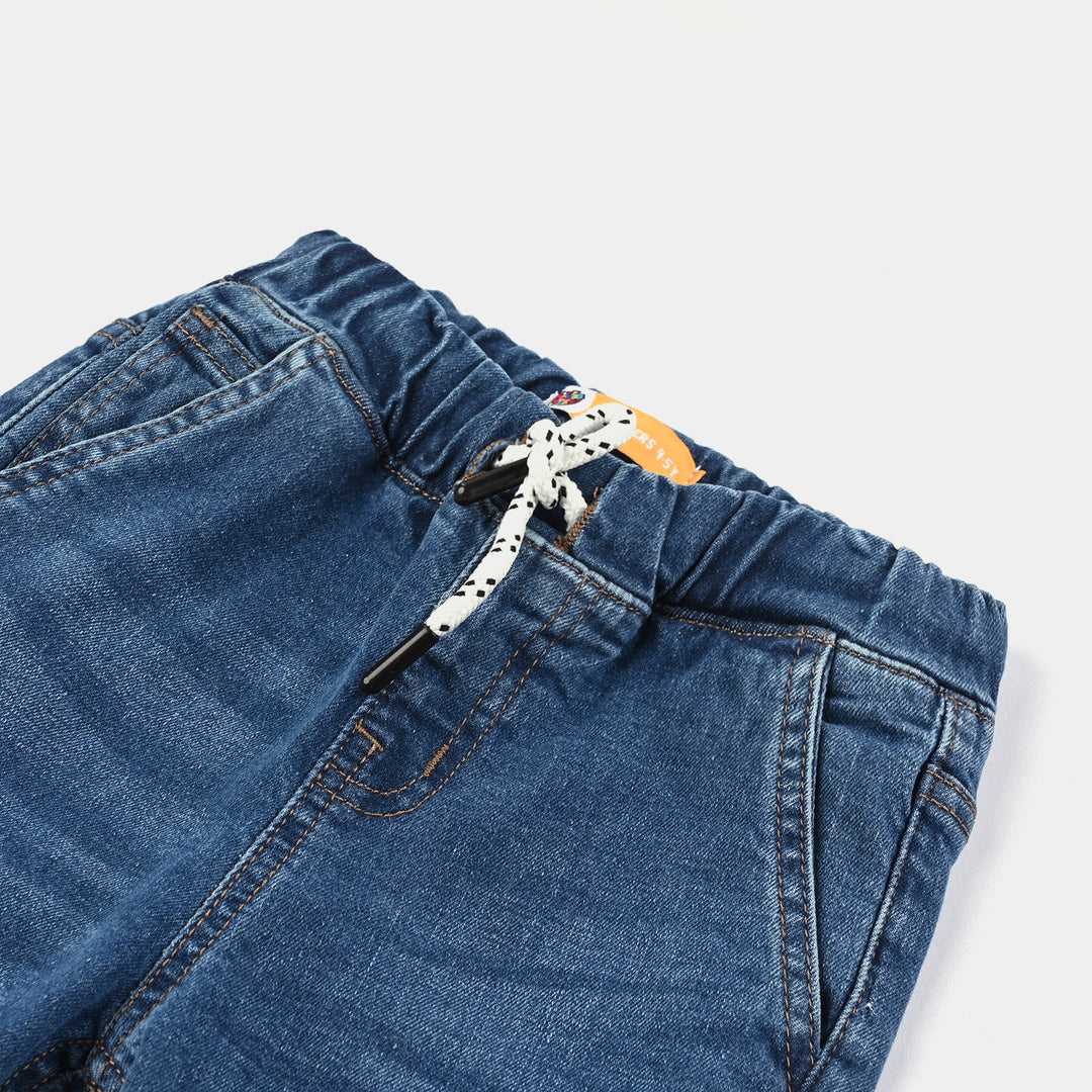 Boys Denim Pant Jogger-MD.Blue