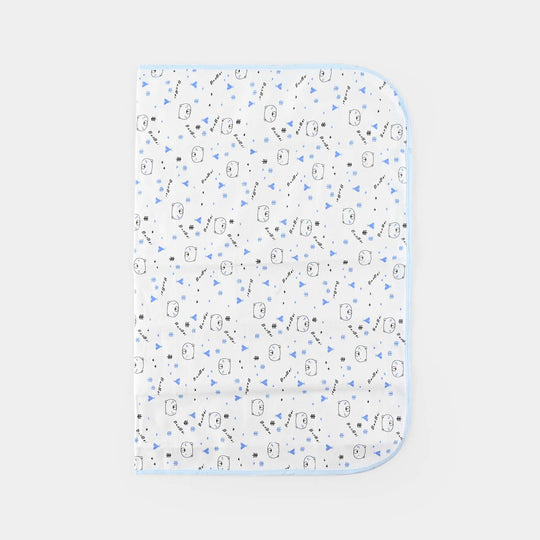 Baby Changing Sheet 96x72  Blue