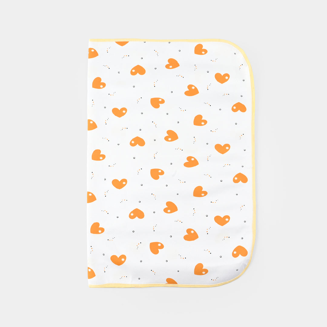 Baby Changing Sheet 96x72 | ORANGE