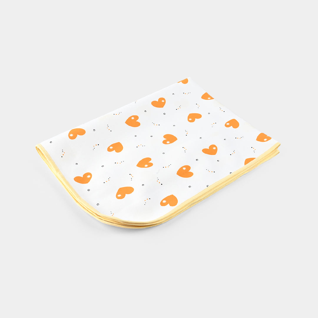 Baby Changing Sheet 96x72 | ORANGE