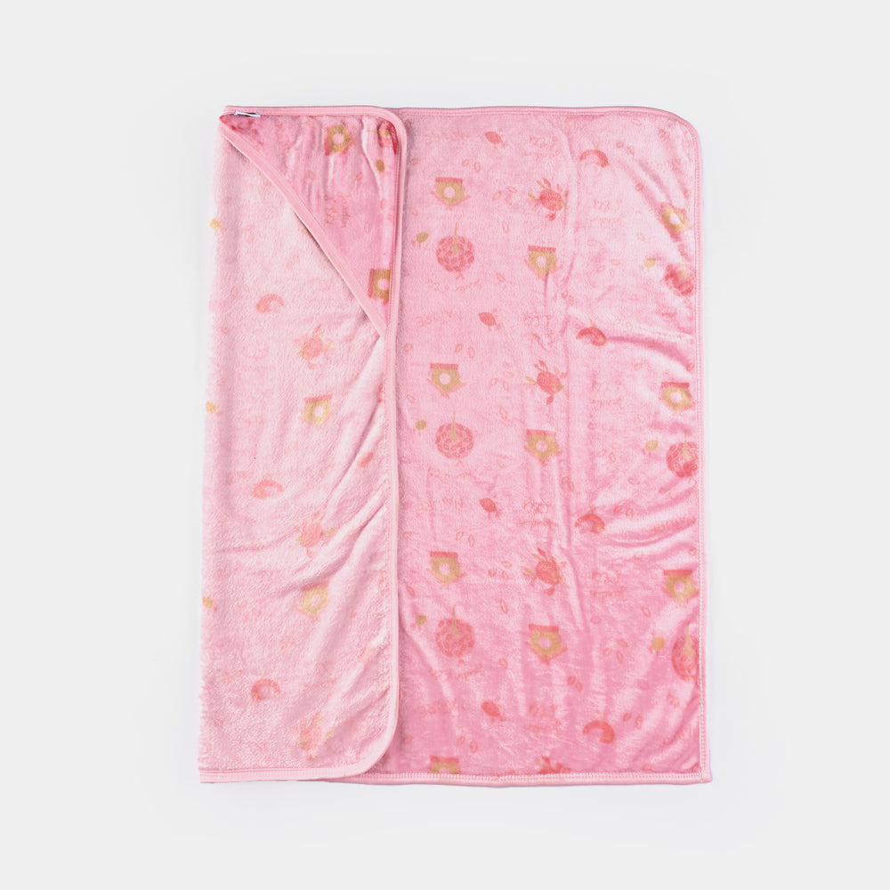 Baby Winter Wrapping Sheet | Light Pink