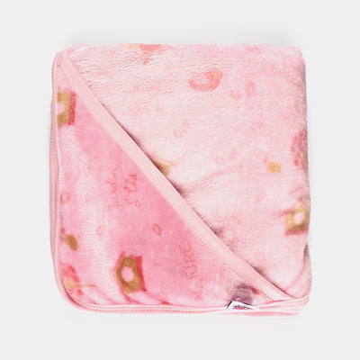 Baby Winter Wrapping Sheet | Light Pink