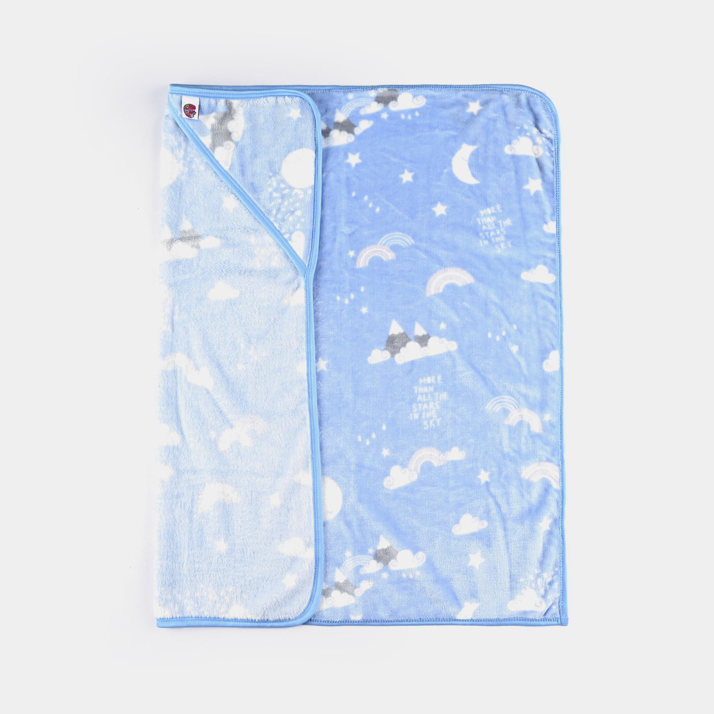 Baby Winter Wrapping Sheet | Blue