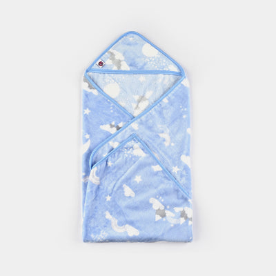 Baby Winter Wrapping Sheet | Blue