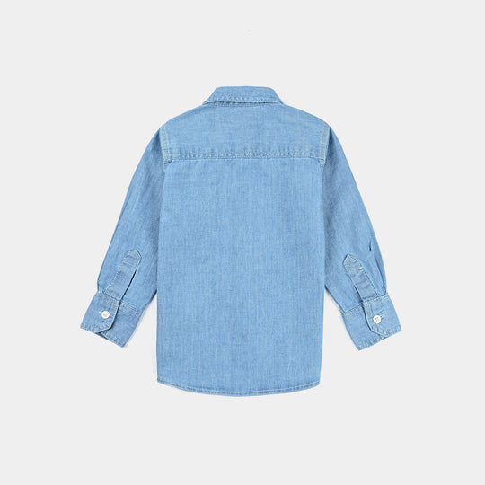 Infant Boys Denim rigid Shirt F/S Cool Dude