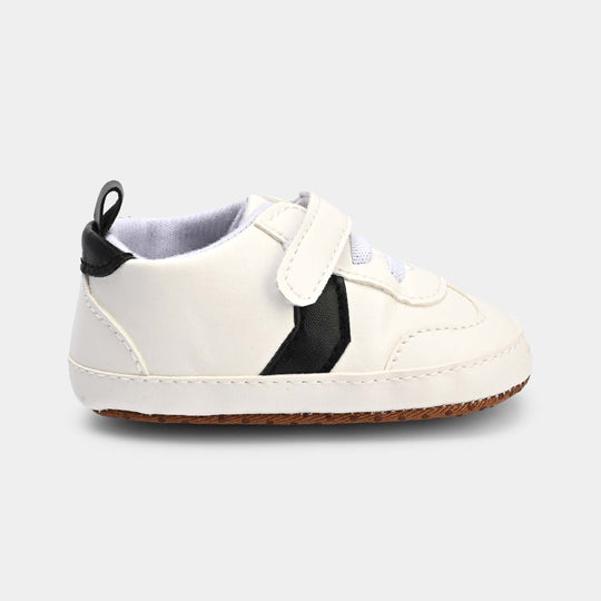 Baby Boys Shoes E191-Black/Whit