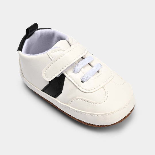 Baby Boys Shoes E191-Black/Whit