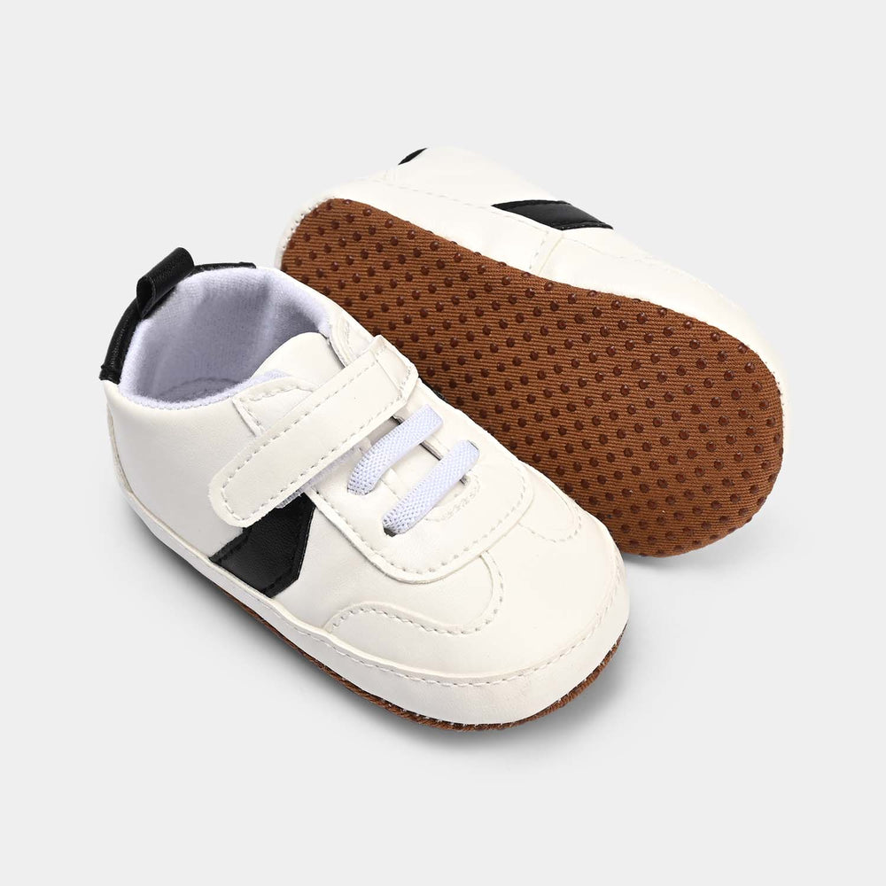 Baby Boys Shoes E191-Black/Whit