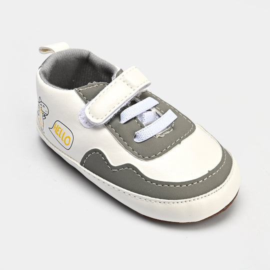 Baby Boys Shoes C-860-White.Grey