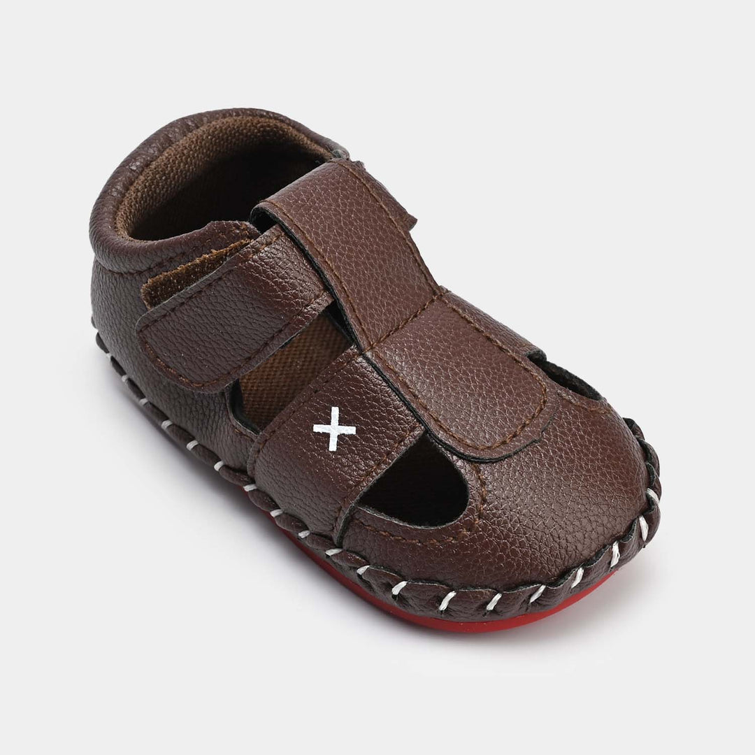 Baby Boys Shoes C-682-BROWN