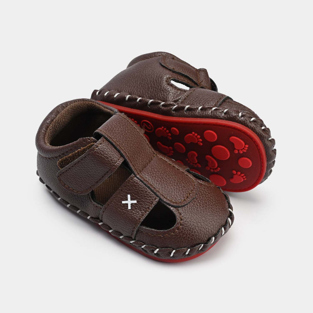 Baby Boys Shoes C-682-BROWN