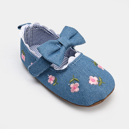 Baby Girls Shoes C-857-Blue