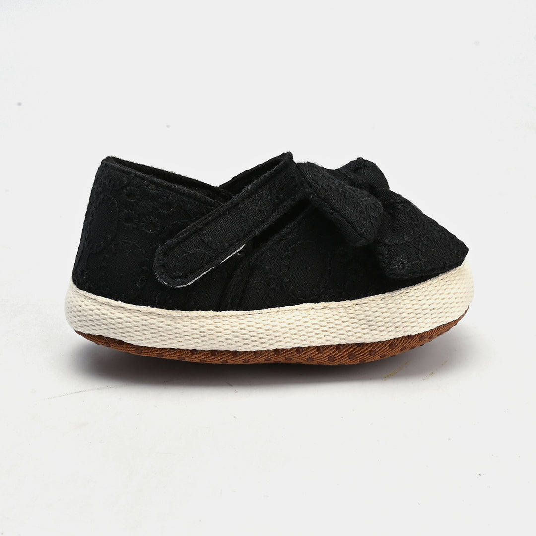 Baby Girls Shoes E190-BLACK