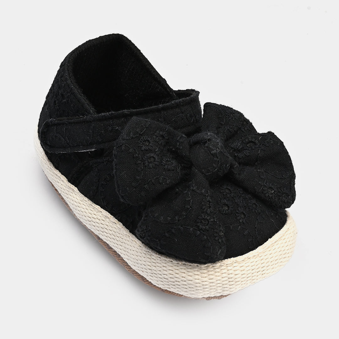 Baby Girls Shoes E190-BLACK