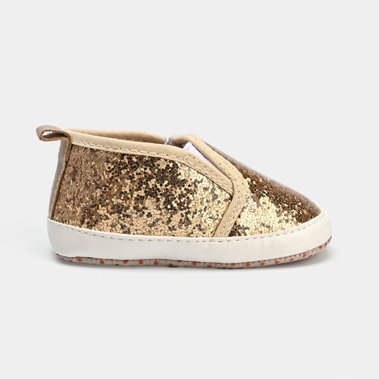 Baby Girls Shoes F64-Golden