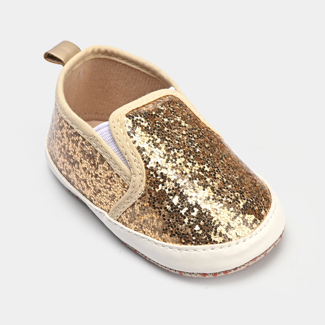 Baby Girls Shoes F64-Golden