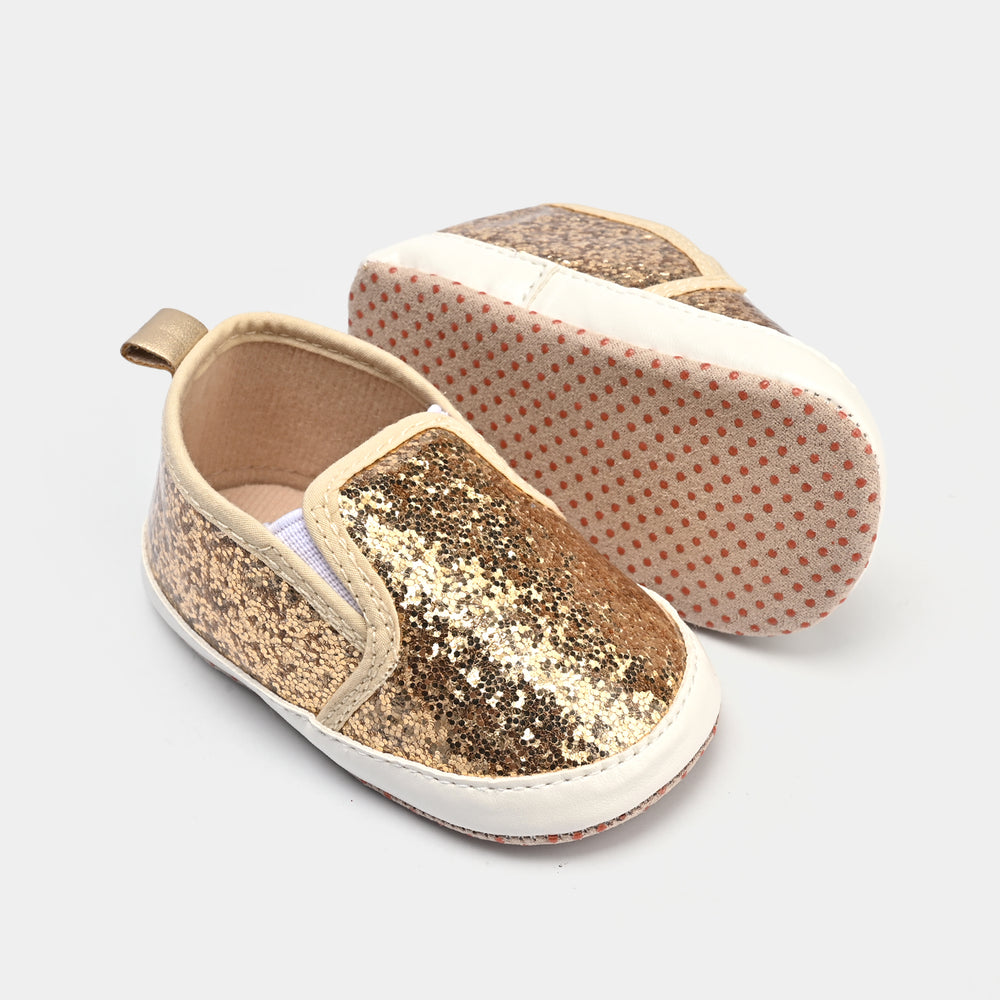 Baby Girls Shoes F64-Golden