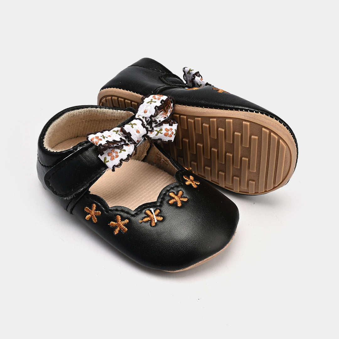 Baby Girls Shoes G39-BLACK