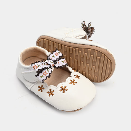 Baby Girls Shoes G39-White