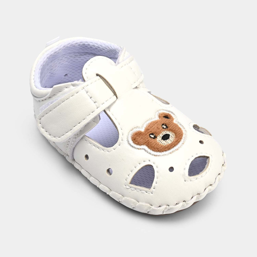 Baby Girls Shoes C-850-White