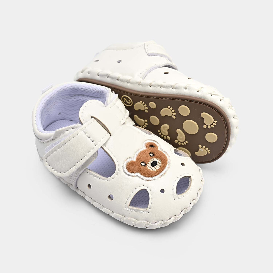 Baby Girls Shoes C-850-White