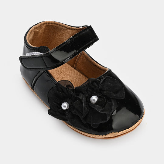 Baby Girls Shoes E175-BLACK