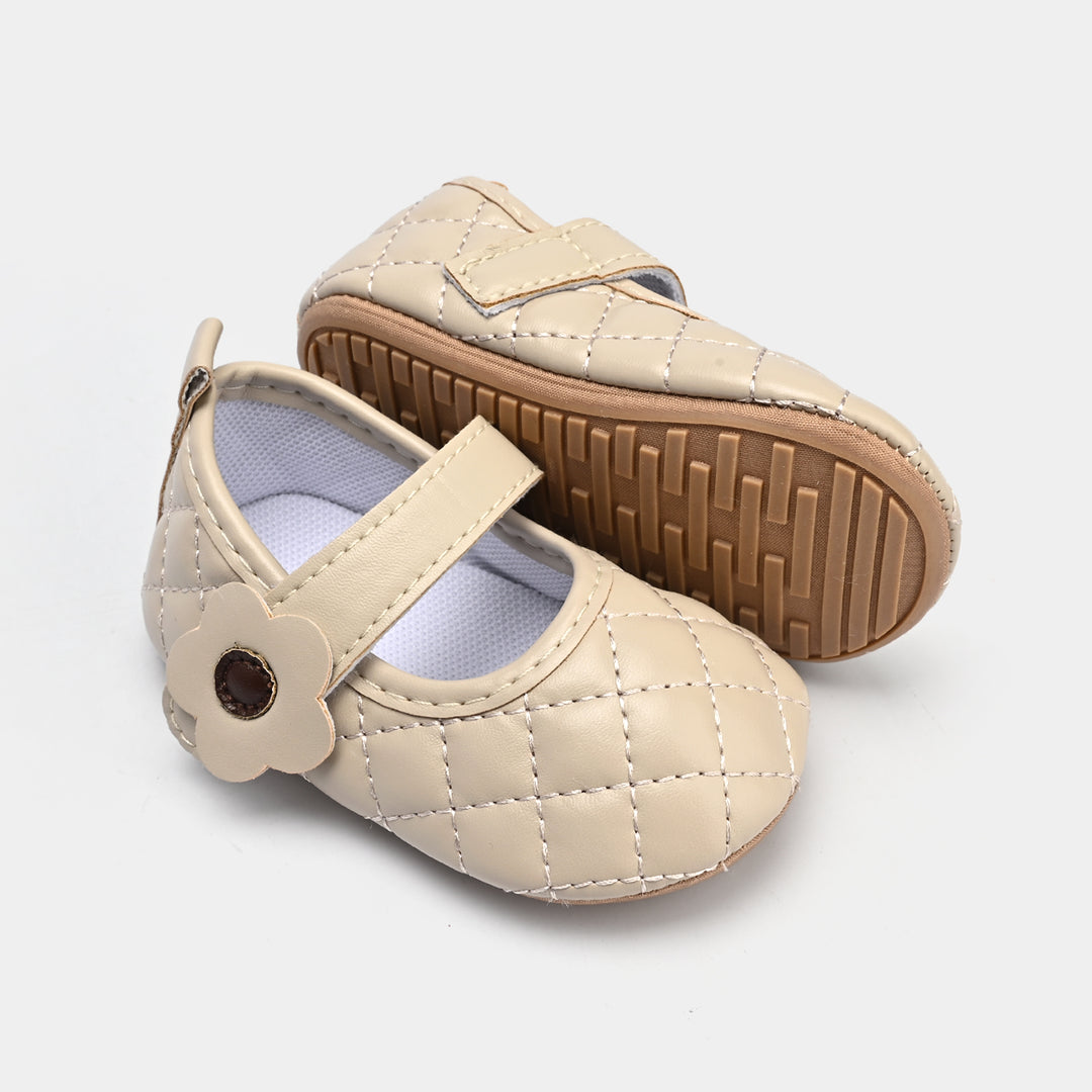 Baby Girls Shoes G38-BEIGE