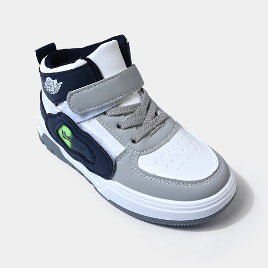 Boys Sneakers 5033-Gray.White