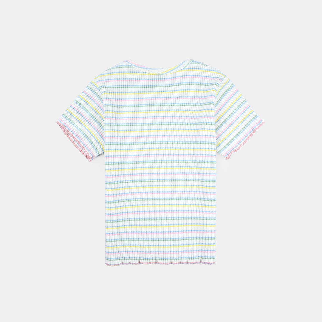 Infant Girls Yard Dyed T-Shirt SPRING-Multi