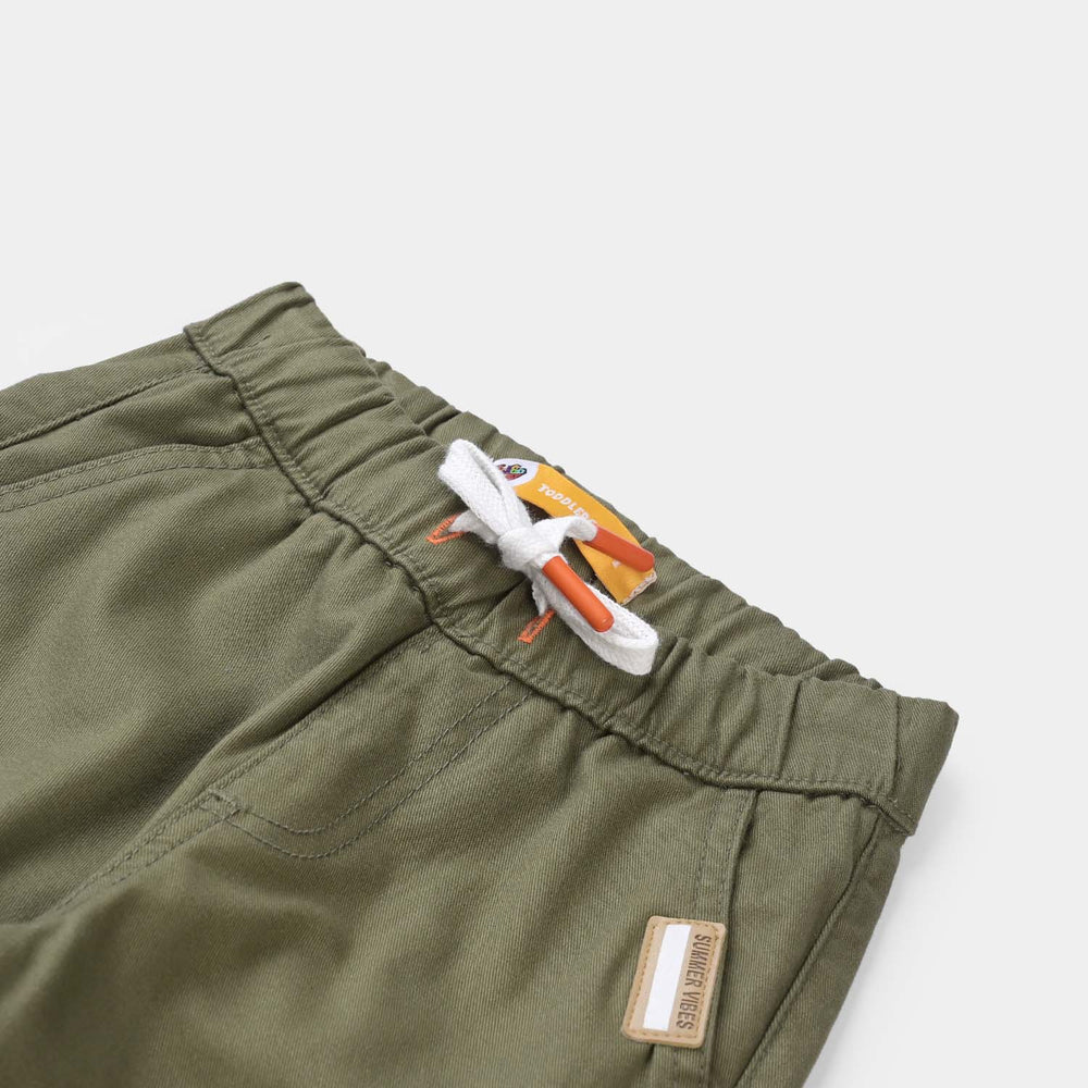 Boys Cotton Twill Pant Summer Vibes