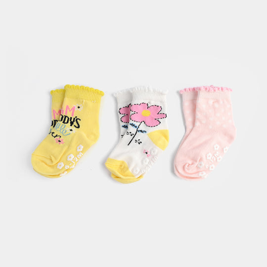 Baby Girls 3 Pair Socks