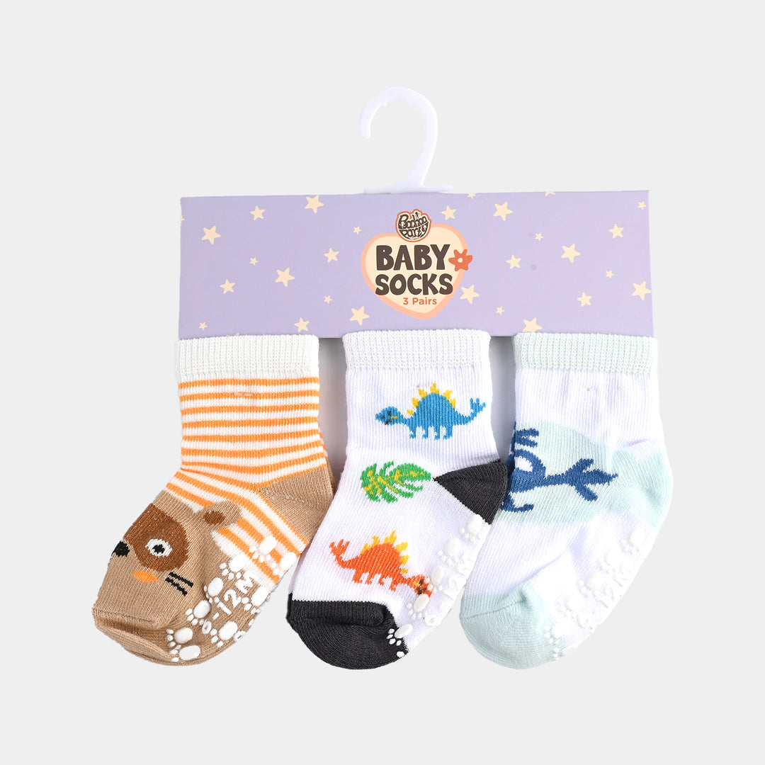 Baby Boys 3 Pair Socks