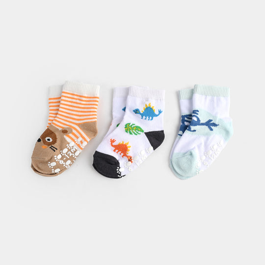 Baby Boys 3 Pair Socks